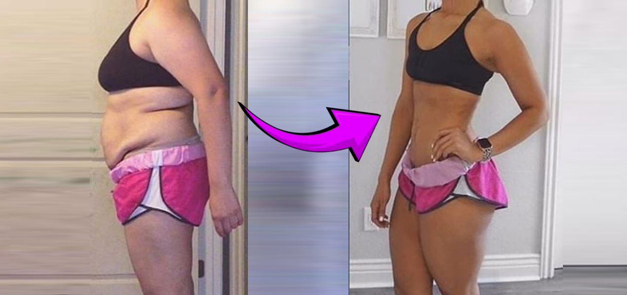 Author after following the method for 21 days